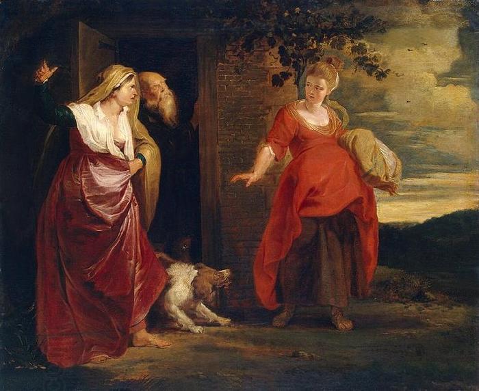Peter Paul Rubens the home of Abraham uploaded from the page of the Hermitage China oil painting art